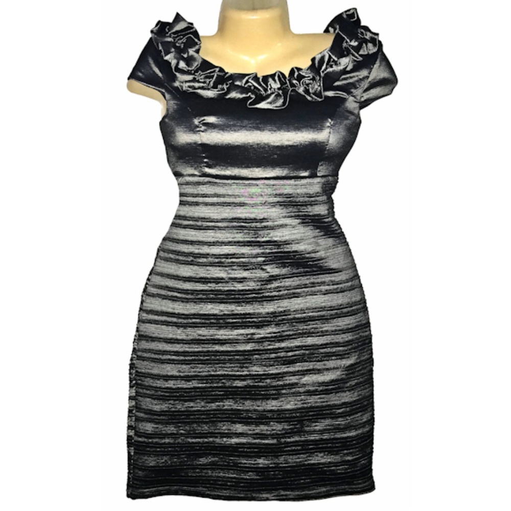 Sexy Gray Empire Body Con Cocktail Bandage Dress